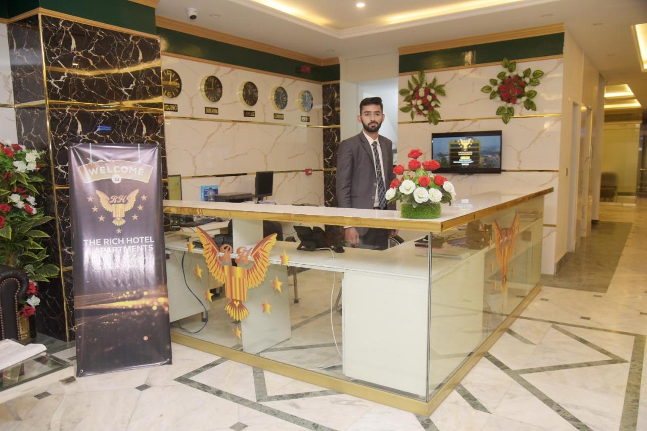 The Rich Hotel & Apartments Lahore Eksteriør billede